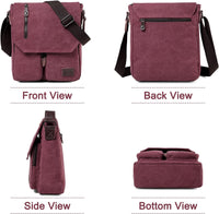 Compacte Canvas Crossbody Tas – Renan
