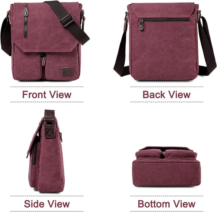 Compacte Canvas Crossbody Tas – Renan