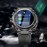 Complete Smartwatch met Geïntegreerde Draadloze Oordoppen - AlphaX