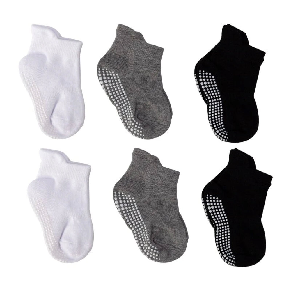 6 Paar Anti-Slip Babysokken – Finn