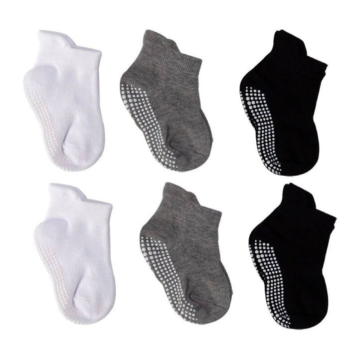 6 Paar Anti-Slip Babysokken – Finn