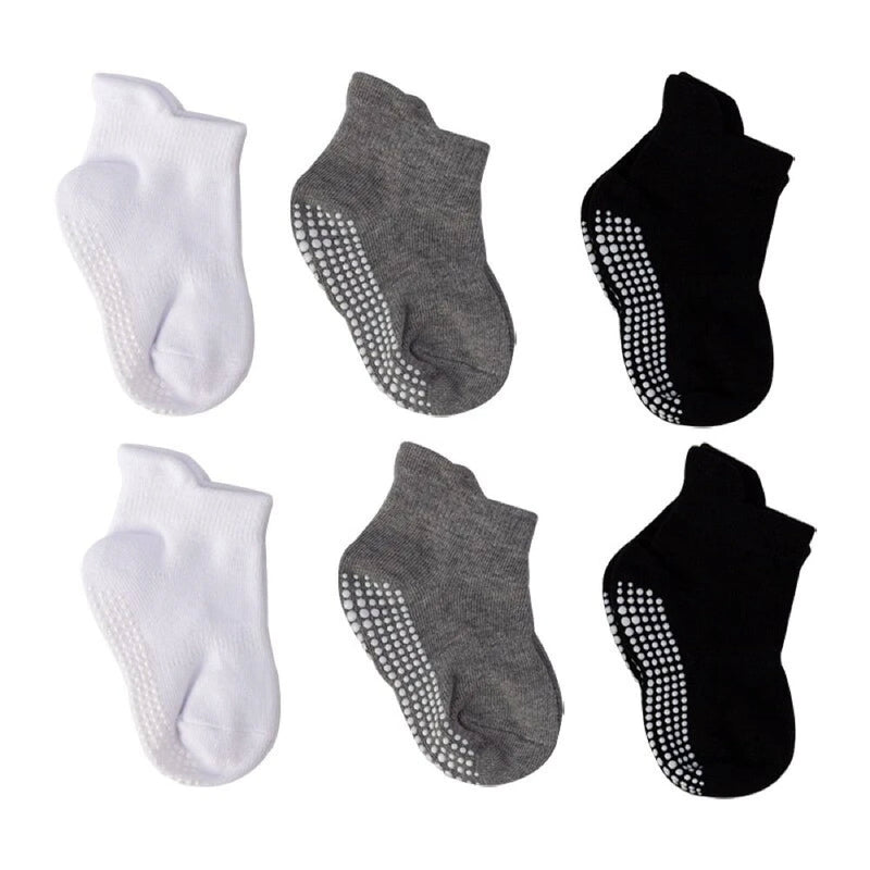 6 Paar Anti-Slip Babysokken – Finn