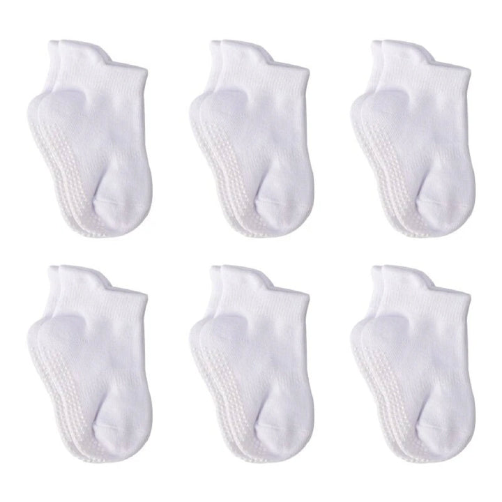 6 Paar Anti-Slip Babysokken – Finn