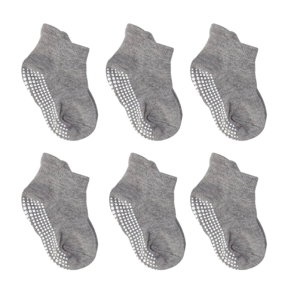 6 Paar Anti-Slip Babysokken – Finn