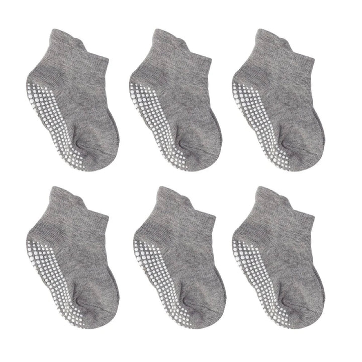 6 Paar Anti-Slip Babysokken – Finn