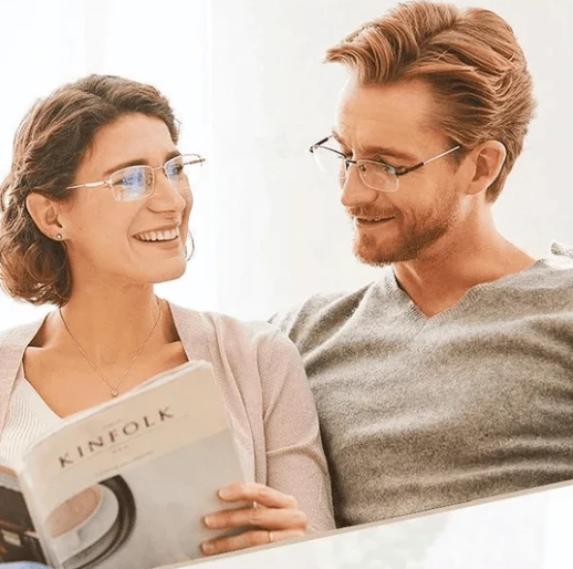 Multifocale Anti-Blauwlicht Leesbril - VisionPlus