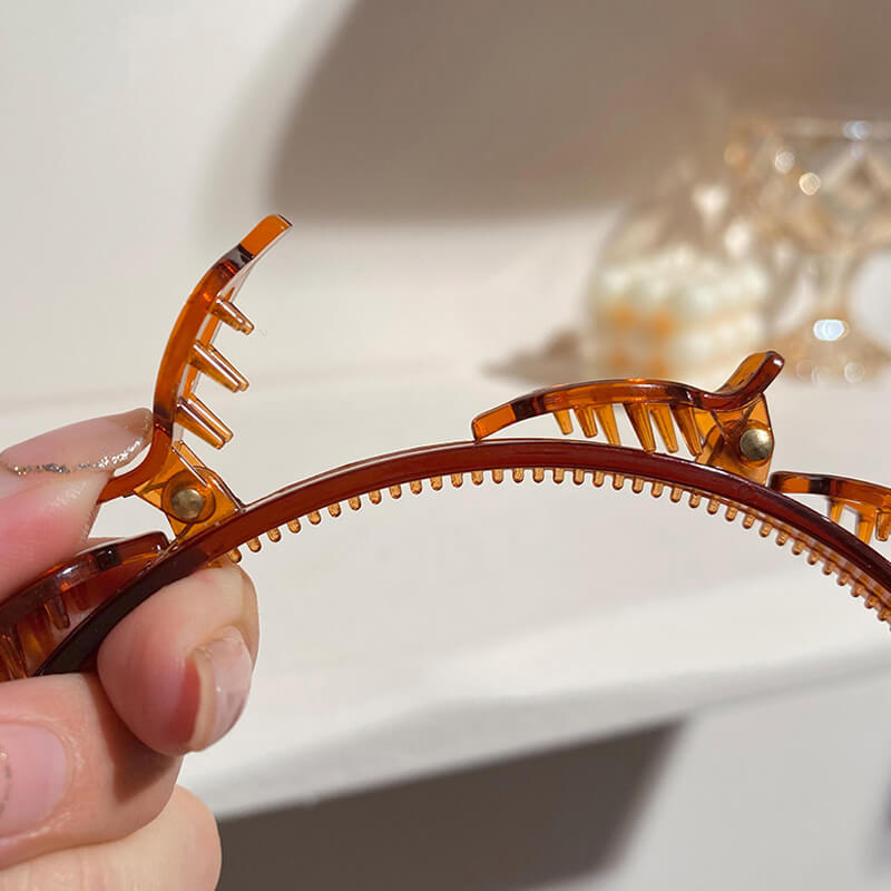 Gevlochten Haarband met Grip – Bibi