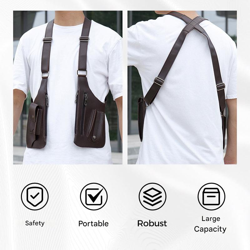 Diefstalbestendige Heren Schoudertas – ShadowCarry Pro
