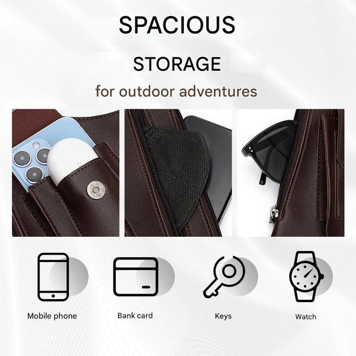 Diefstalbestendige Heren Schoudertas – ShadowCarry Pro