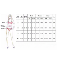 Trendy Eendelig Badpak met Cut Outs en Wikkelontwerp - Elina