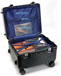 Hard Shell Handbagage Koffer met Breed Handvat en Aluminium Frame