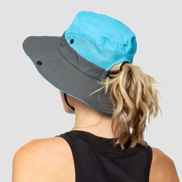UV-zomerhoed met vizier – Vouwbare bucket hat