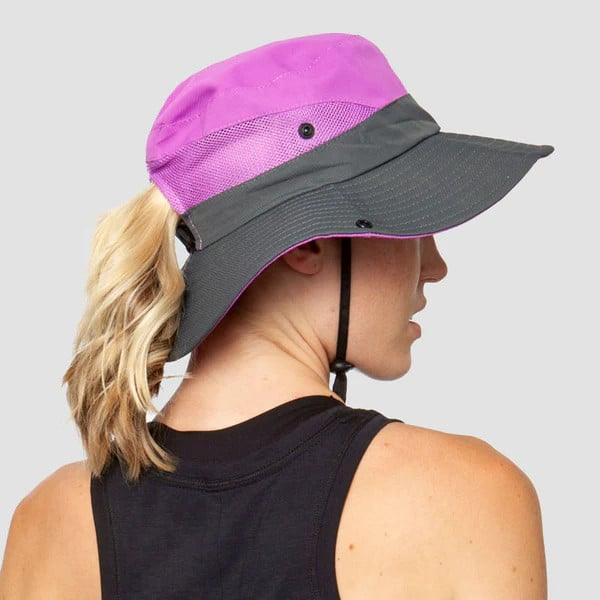 UV-zomerhoed met vizier – Vouwbare bucket hat