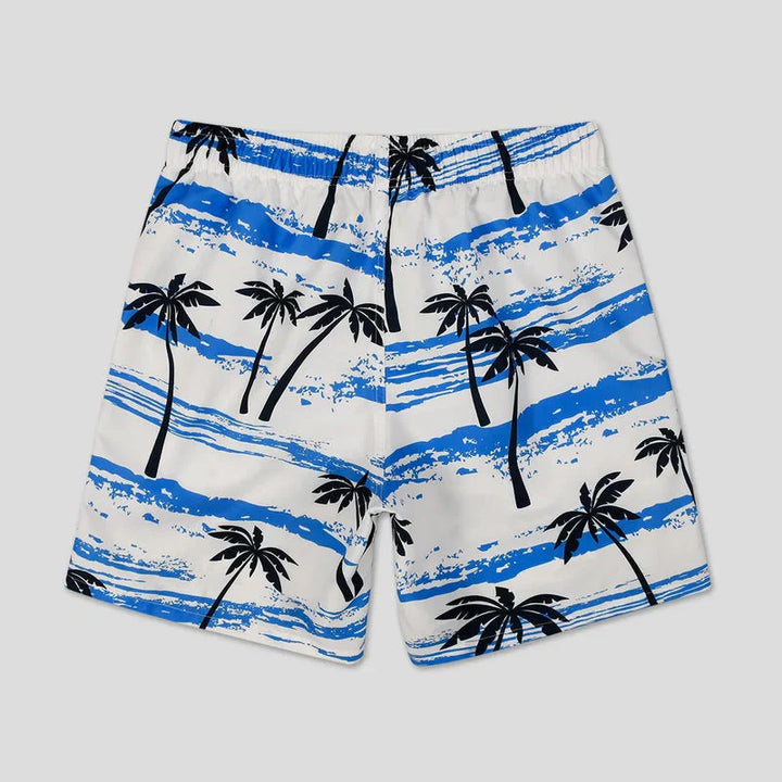 Luchtige zomer shorts met palmprint voor heren – Nico