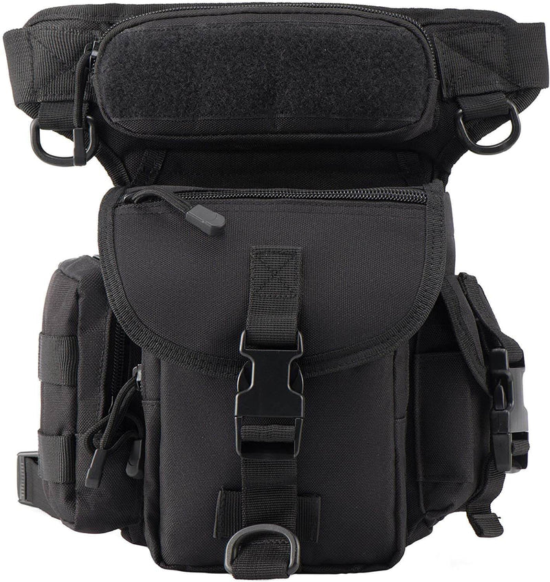 Duurzame Tactische Beentas voor Heren – Waterafstotend Multi-Zakken Ontwerp