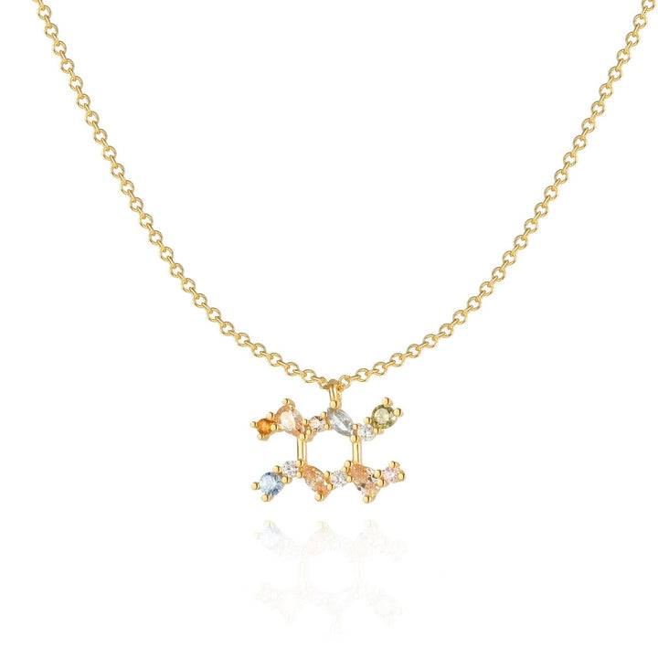 Stijlvolle Sterrenbeeld Ketting - Celestia