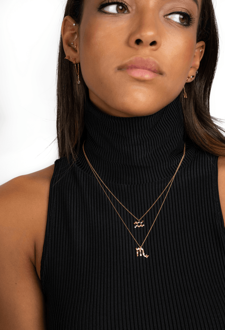 Stijlvolle Sterrenbeeld Ketting - Celestia