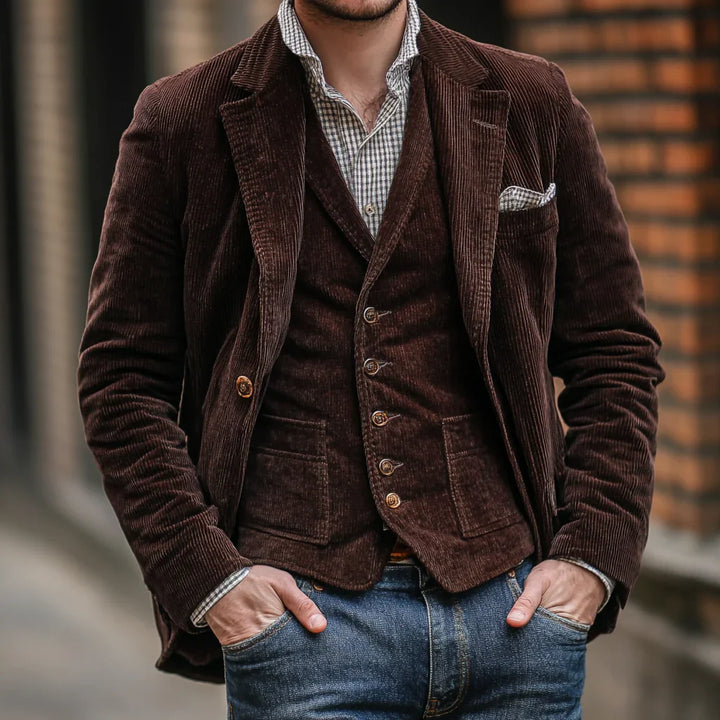 Herenset van Jasje en Gilet – Victor