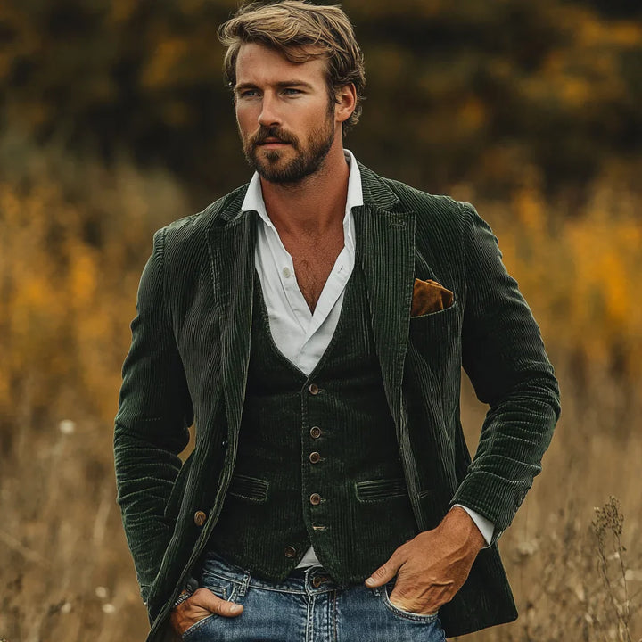 Herenset van Jasje en Gilet – Victor