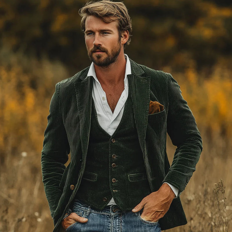 Herenset van Jasje en Gilet – Victor