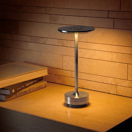 Luxe Draadloze LED Tafellamp - Luna Glow