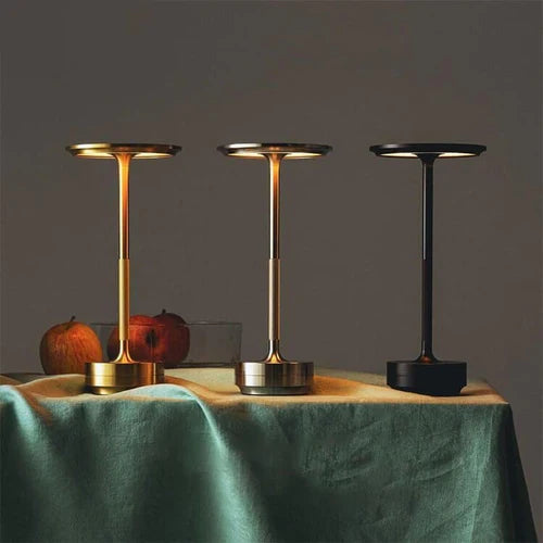 Luxe Draadloze LED Tafellamp - Luna Glow