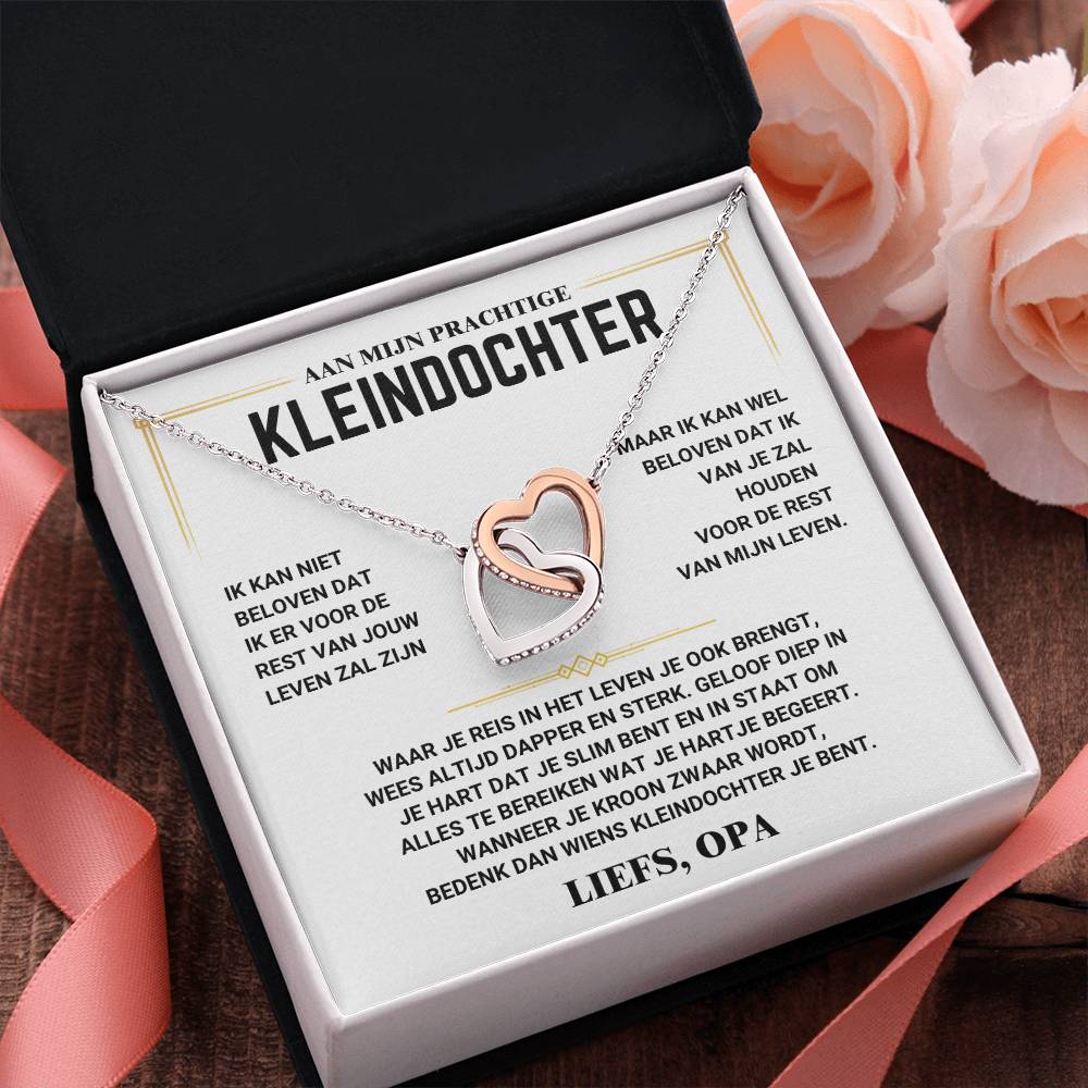 Hartenketting Voor Kleindochter Van Opa