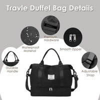 Grote Reis Duffle Bag met Schoenvak & Toilettas – Goedkeurd voor Handbagage