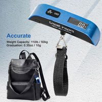 Draagbare Digitale Bagage Weegschaal 50kg – Compacte Reisgewicht Checker