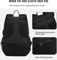 60L Waterdichte Laptoprugzak met USB Poort & Schoenvak