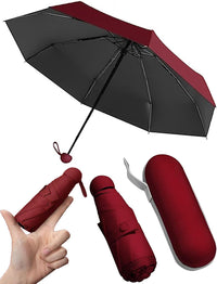 Pocket-formaat Mini Reis Paraplu – Elara