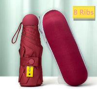 Pocket-formaat Mini Reis Paraplu – Elara