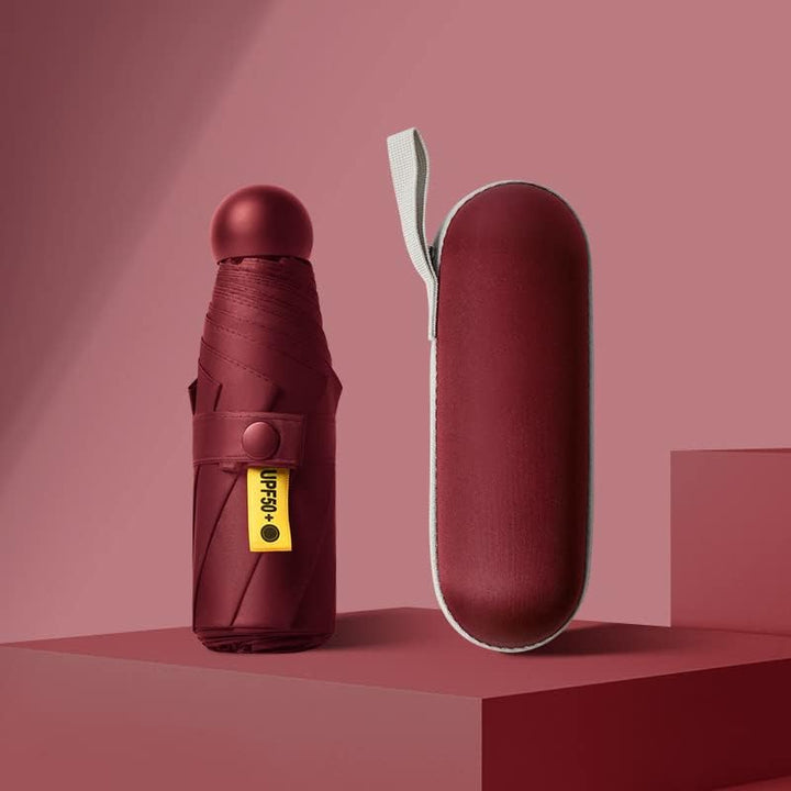 Pocket-formaat Mini Reis Paraplu – Elara