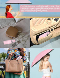 Pocket-formaat Mini Reis Paraplu – Elara