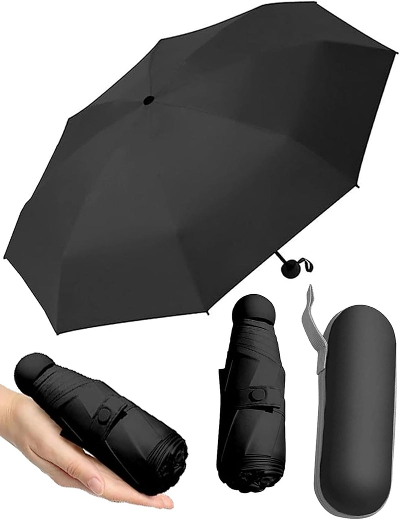 Pocket-formaat Mini Reis Paraplu – Elara