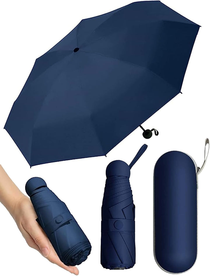 Pocket-formaat Mini Reis Paraplu – Elara