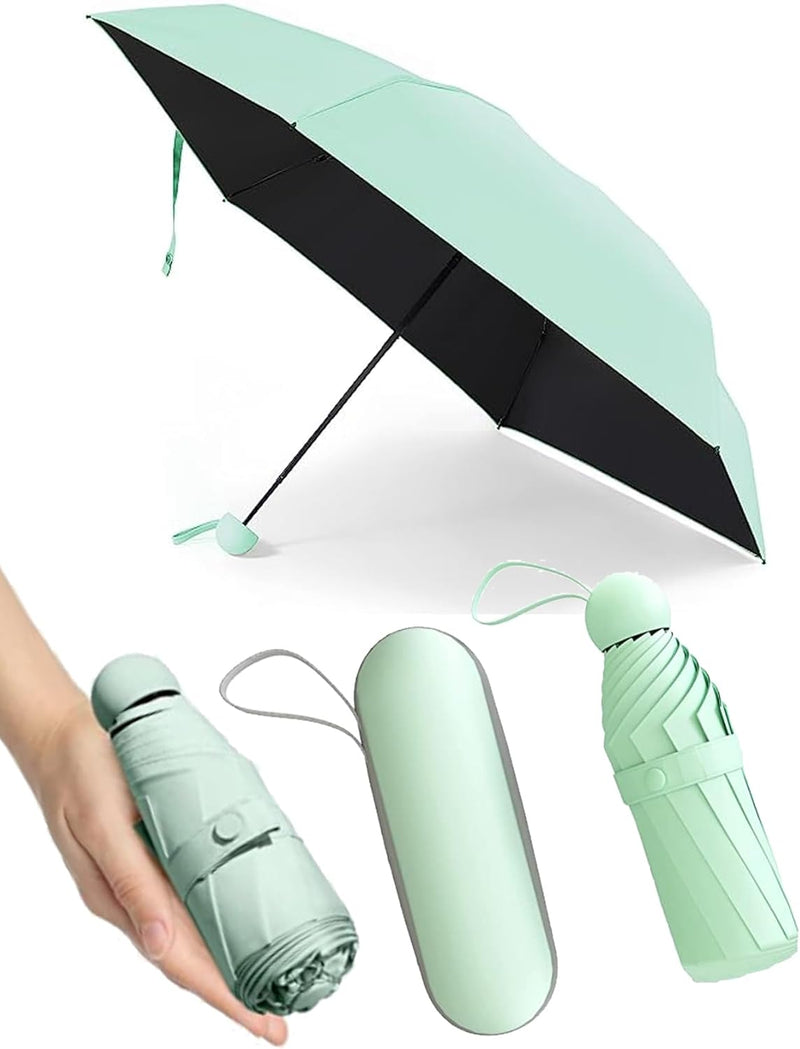 Pocket-formaat Mini Reis Paraplu – Elara