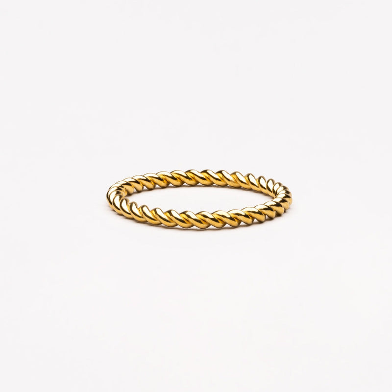 Gedraaide Ring met Symboliek - Tessa