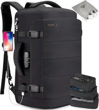 40L Waterbestendige Reis Laptop Rugzak met USB-poort & Antidiefstal Slot – AeroPack