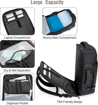 40L Waterbestendige Reis Laptop Rugzak met USB-poort & Antidiefstal Slot – AeroPack