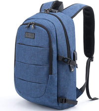 Extra Grote Anti-Diefstal Laptop- en Reisrugzak met USB-poort - 30–50L