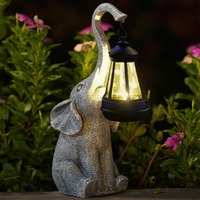 Sfeervolle Zonnelamp voor de Tuin - Elephant Glow