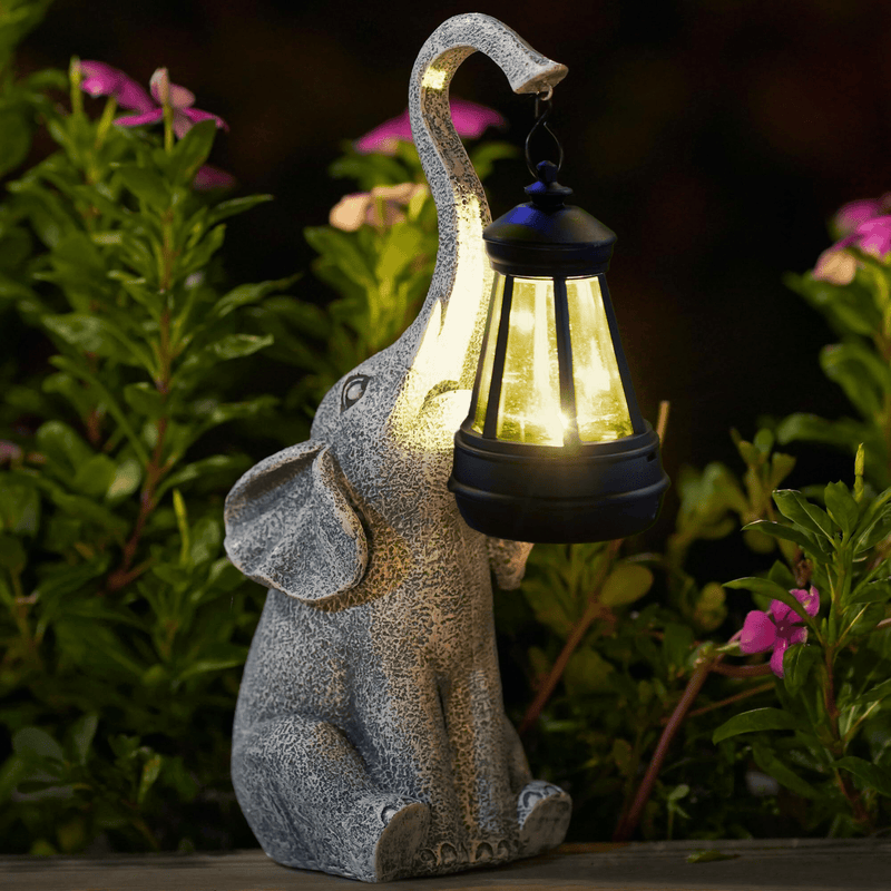 Sfeervolle Zonnelamp voor de Tuin - Elephant Glow