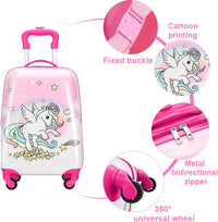 Eenhoorn Spinner Kinderkoffer – Lichtgewicht Reisbagage