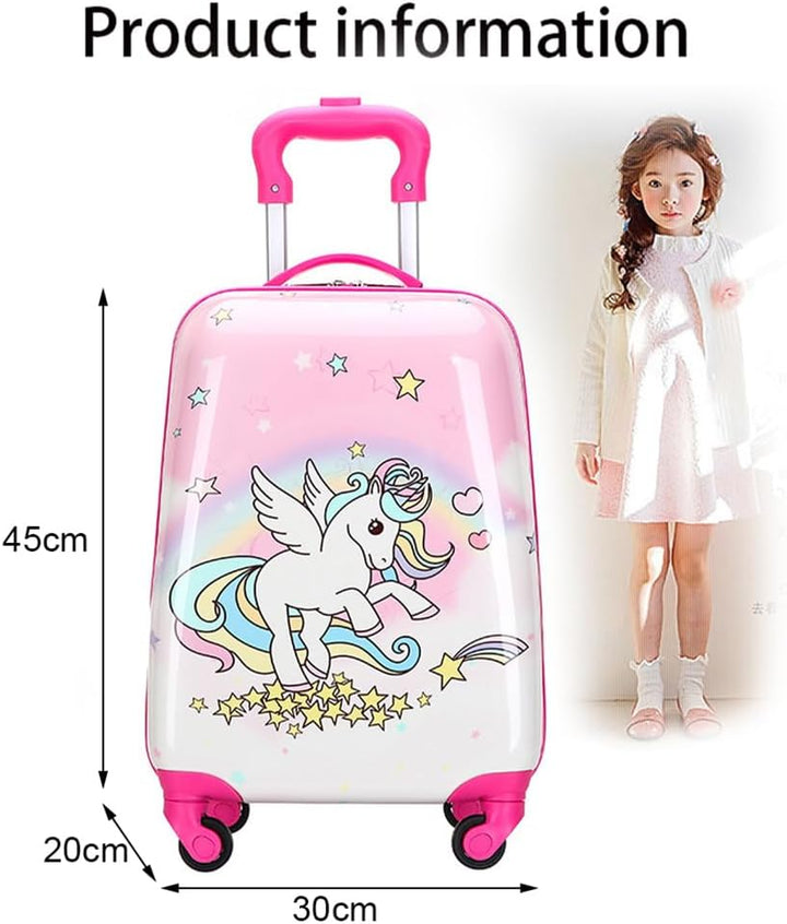 Eenhoorn Spinner Kinderkoffer – Lichtgewicht Reisbagage