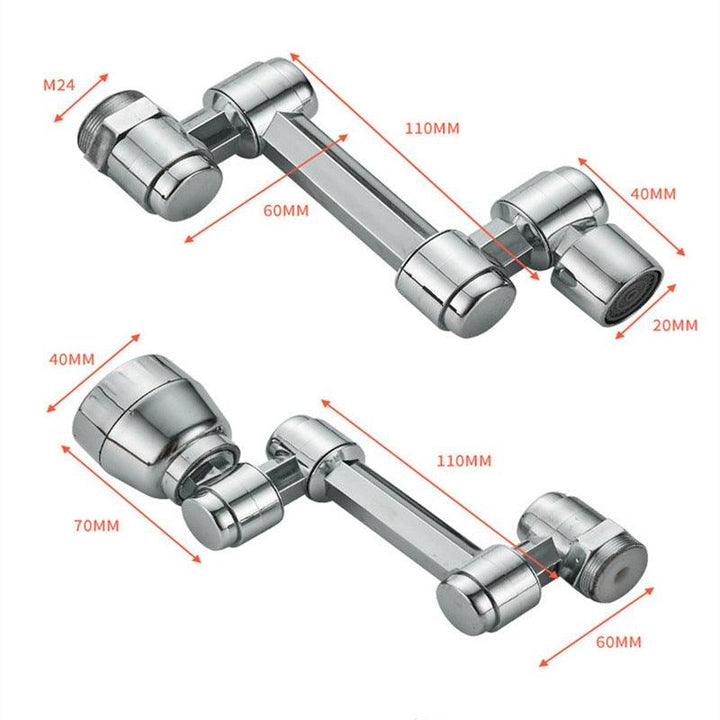 360° Draaibare Universele Kraan - FlexiFlow