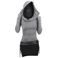 Casual & Comfortabel Kaplaarkleed met Lange Mouwen - Selina