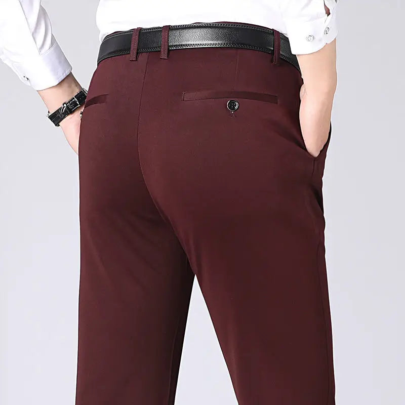 Heren Stretch Pantalon - Leo