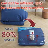 Vacuum Opbergzakken Set met Handpomp – Multi-Size Ruimtebesparend