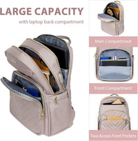 Lichtgewicht Waterdichte Laptop Rugzak met USB-Poort – 15.6" Compatibel
